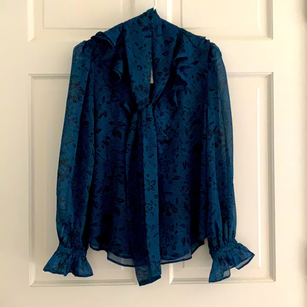 Ann Taylor ruffled top